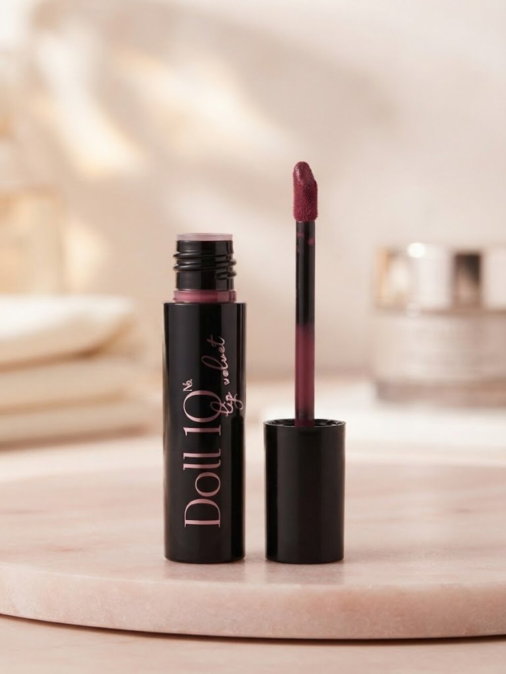 Doll 10 Lip Velvet Liquid Lipstick - Shade: Devotion (Berry Wine)
